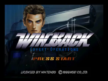 WinBack - Covert Operations (USA) screen shot title